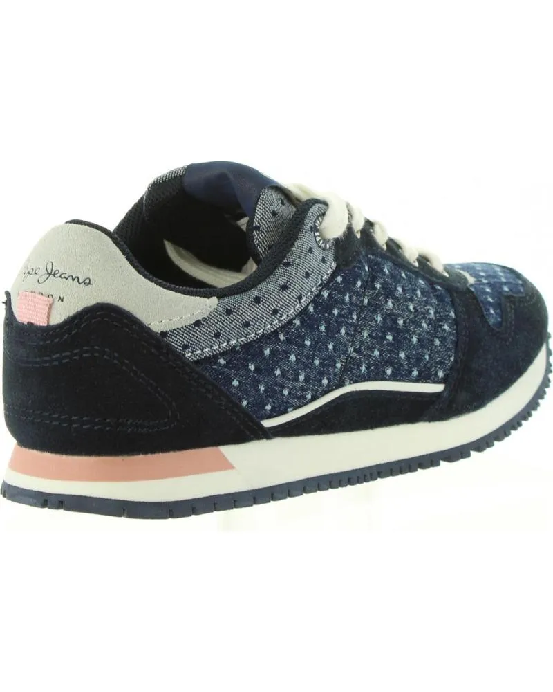 Zapatillas deporte de Niña PEPE JEANS PGS30317 SYDNEY 595 NAVY