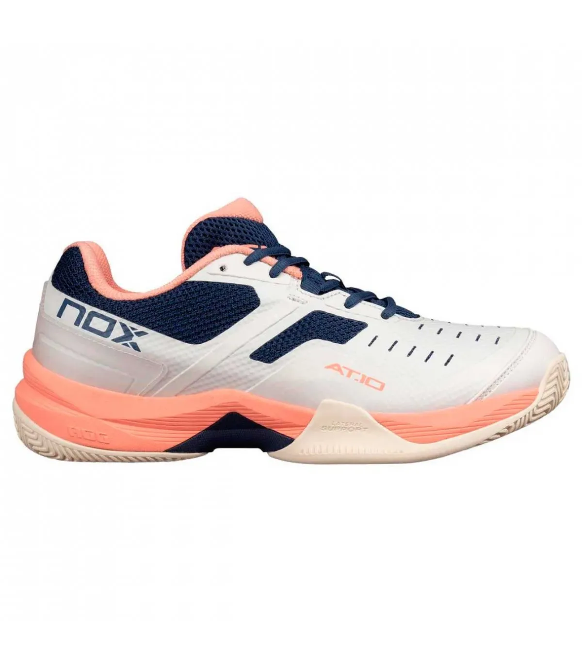 Zapatillas Nox de padel AT10 Pro Gardenia Titán