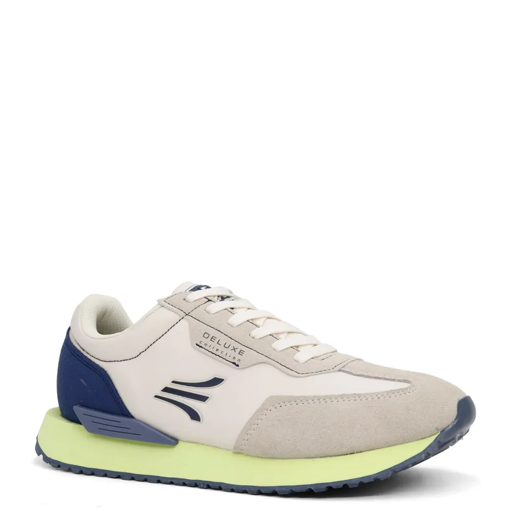 ZAPATILLAS RUNNING HOMBRE APOLO AH2311 CREMA