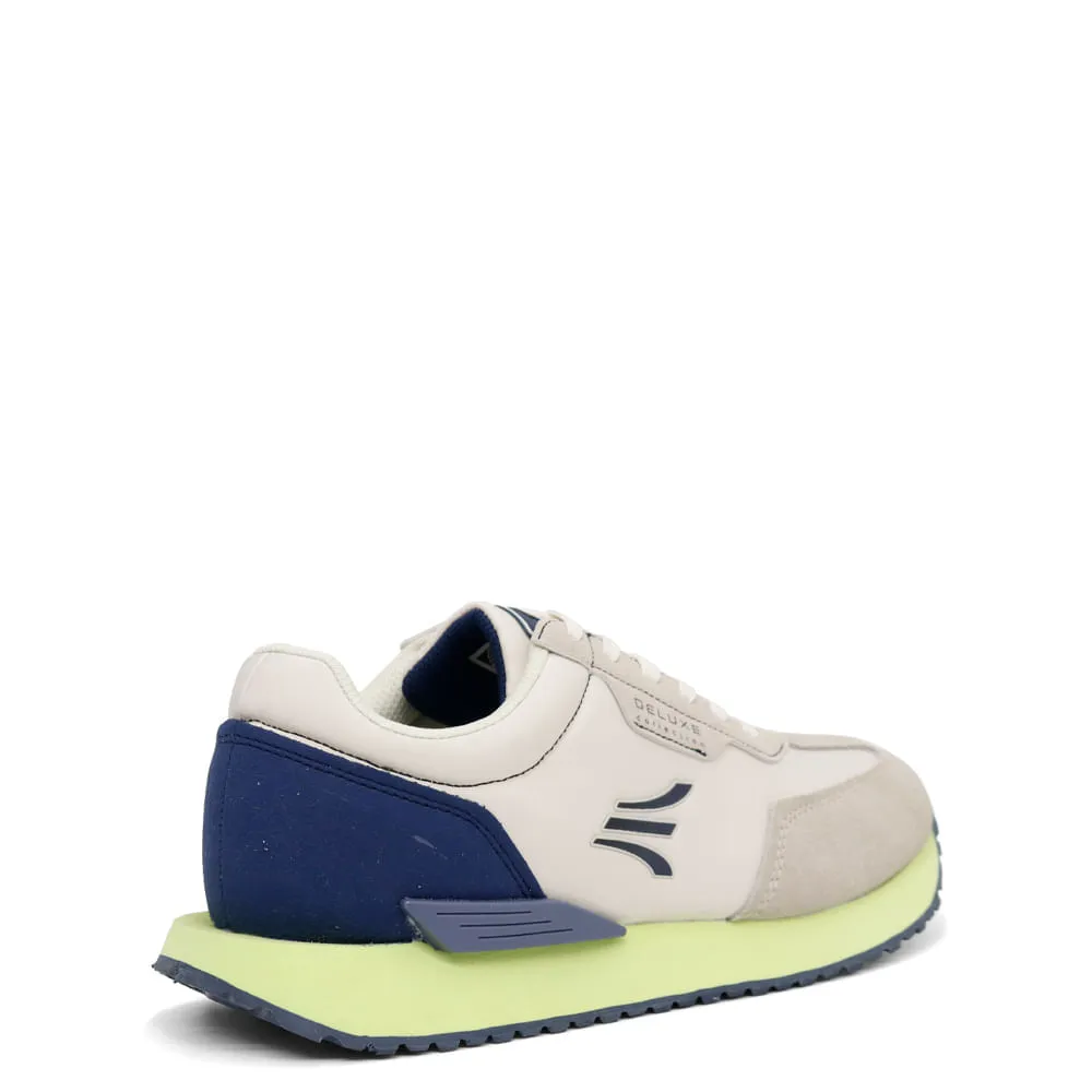 ZAPATILLAS RUNNING HOMBRE APOLO AH2311 CREMA