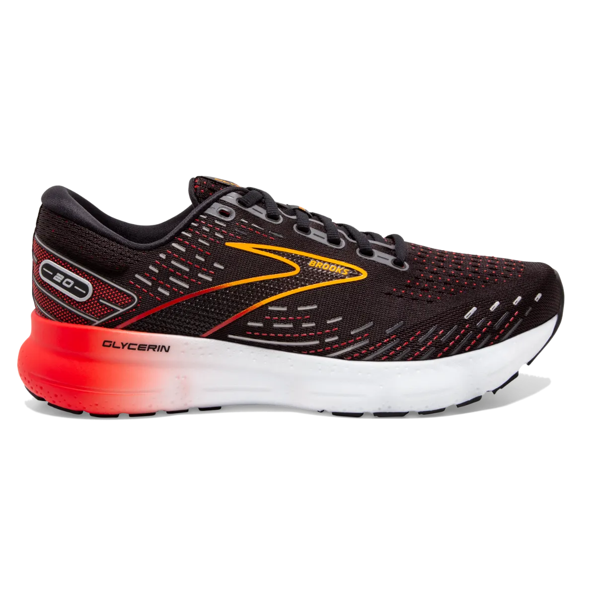 Zapatillas Running Hombre Brooks Glycerin 20 Negra