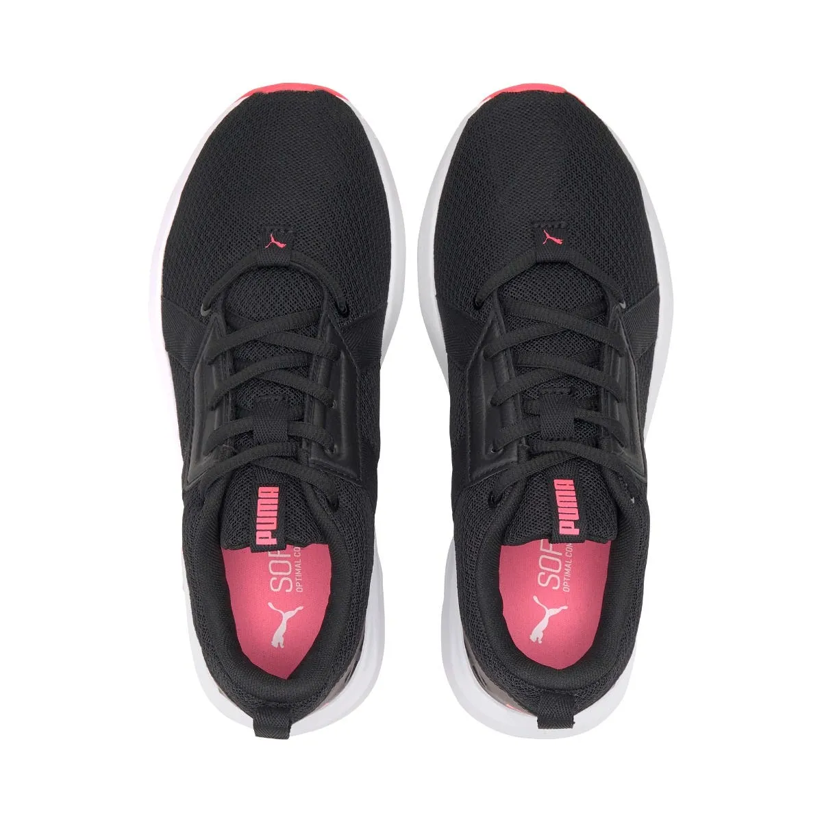 Zapatillas Running Mujer Puma Chroma Negro / Rosado