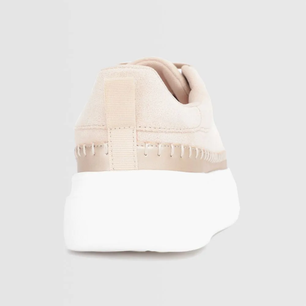 Zapatillas Urbanas Malabar Para Mujer Sewnplat Camel