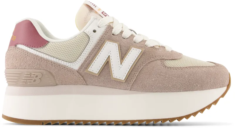 Zapatillas Urbanas Mujer New Balance 574 + Café