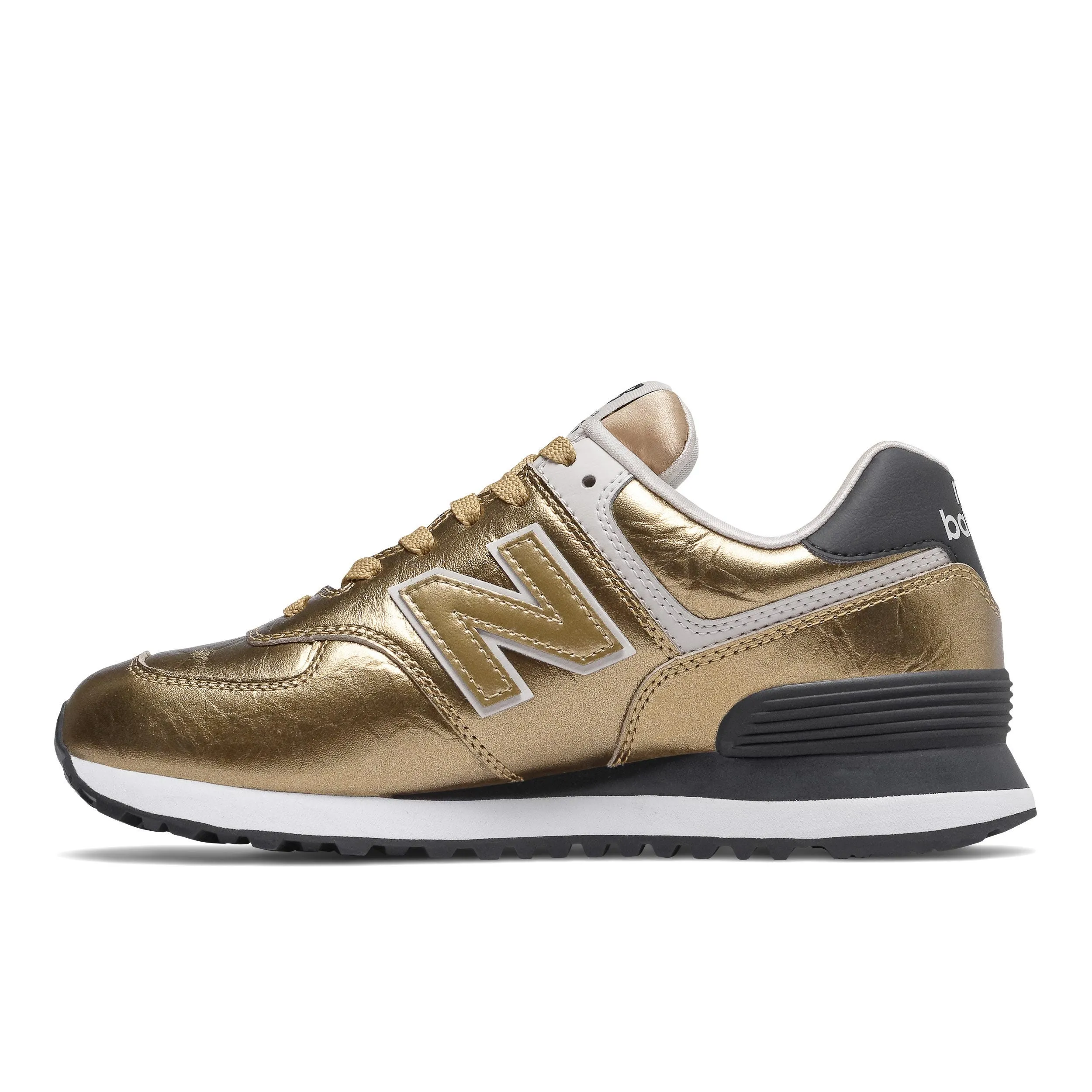 Zapatillas Urbanas Mujer New Balance 574 Dorada