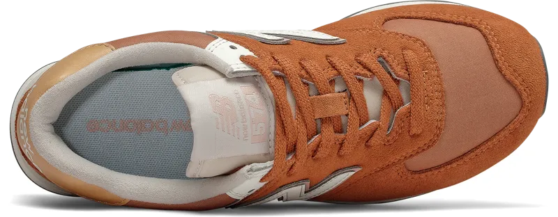 Zapatillas Urbanas Mujer New Balance 574 Naranjo