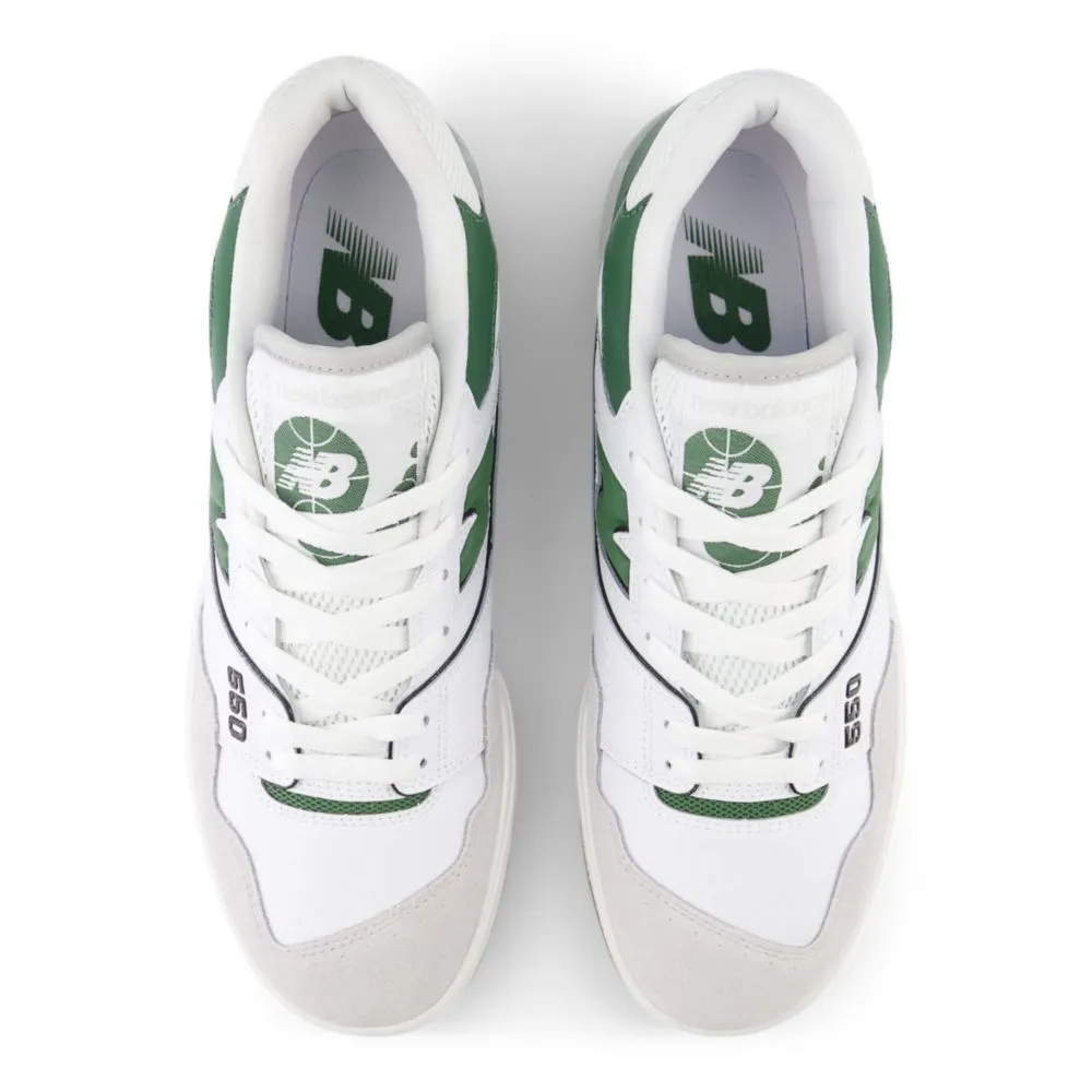 Zapatillas Urbanas New Balance Para Hombre Bb550Esb Blanco