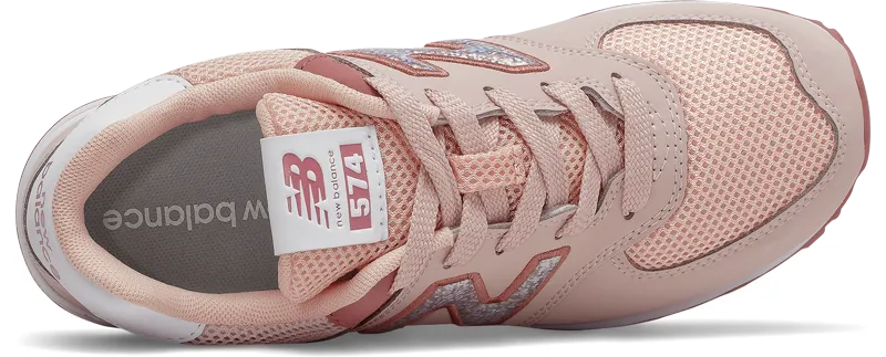 Zapatillas Urbanas Niña New Balance 574 Rosado