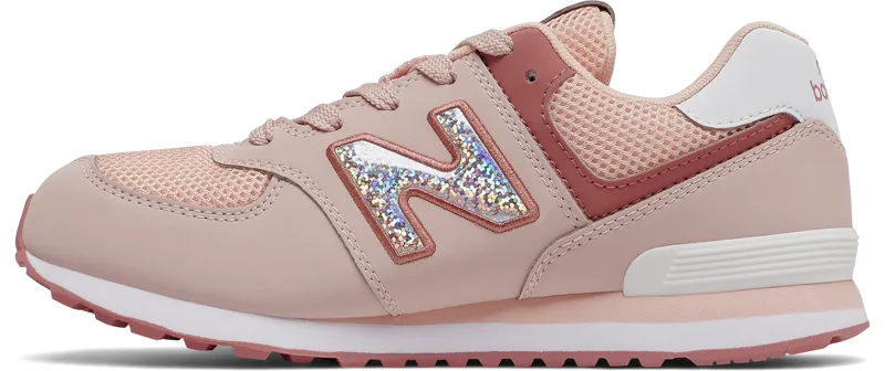 Zapatillas Urbanas Niña New Balance 574 Rosado