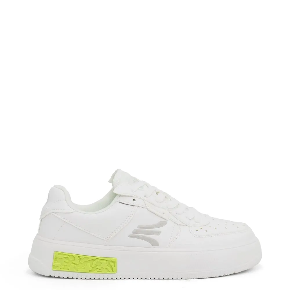 ZAPATILLAS URBANAS PARA MUJER AD2299 BLANCO VERDE