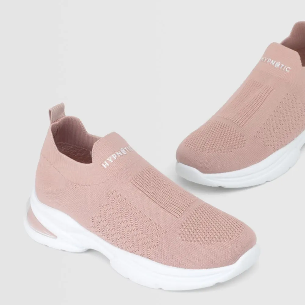 Zapatillas Urbanas Para Mujer Hypnotic Tejido Air Rosado