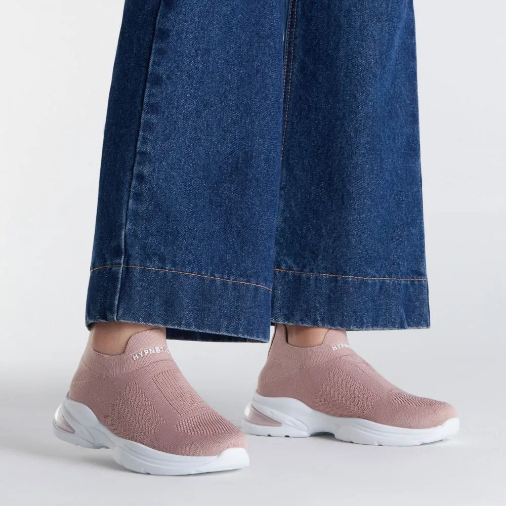 Zapatillas Urbanas Para Mujer Hypnotic Tejido Air Rosado