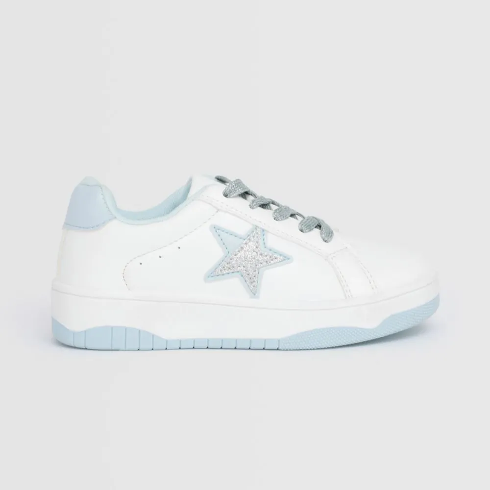 Zapatillas Urbanas Para Niña Circus Pu Galaxy Celeste