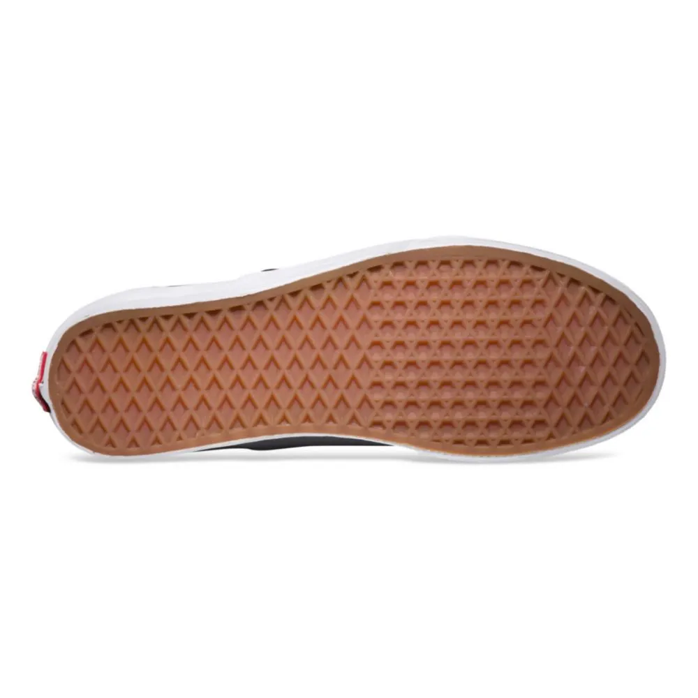 ZAPATILLAS VANS URBANAS UNISEX SLIPON NEGRO/BLANCO