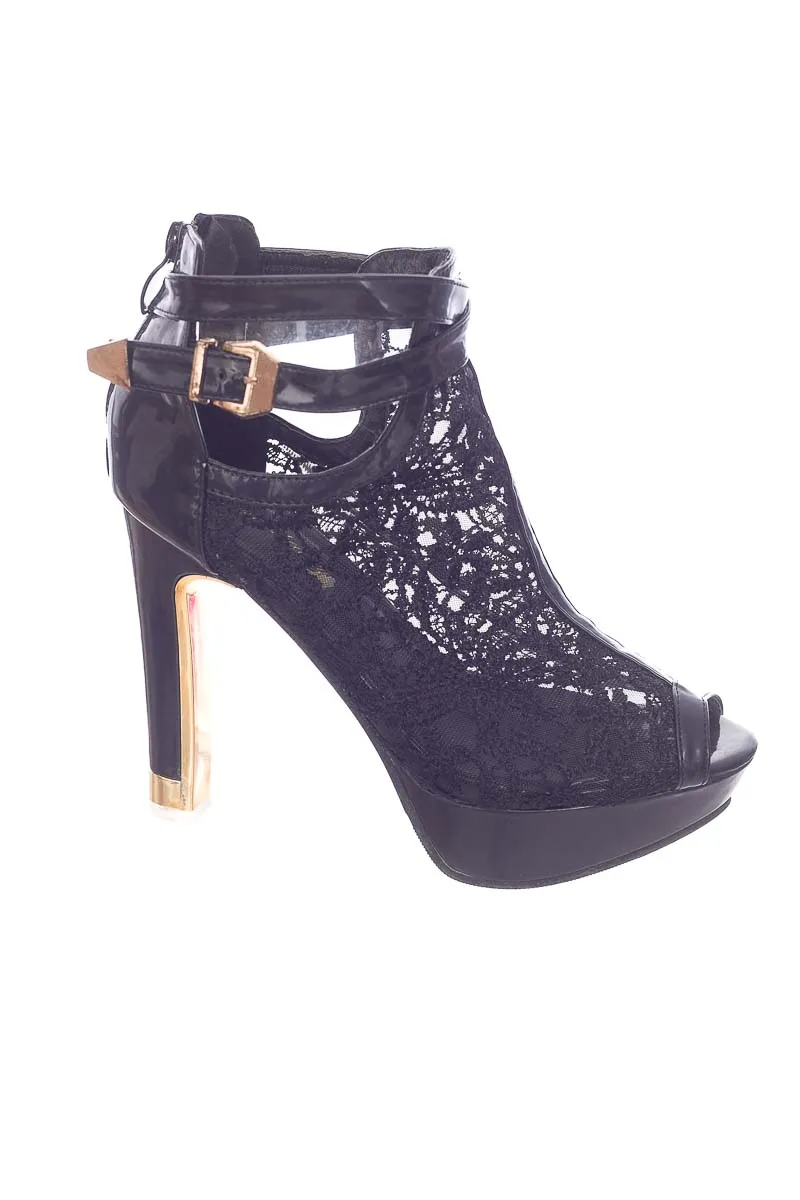 ZAPATOS COLOR NEGRO  GETMOREBEAUTY