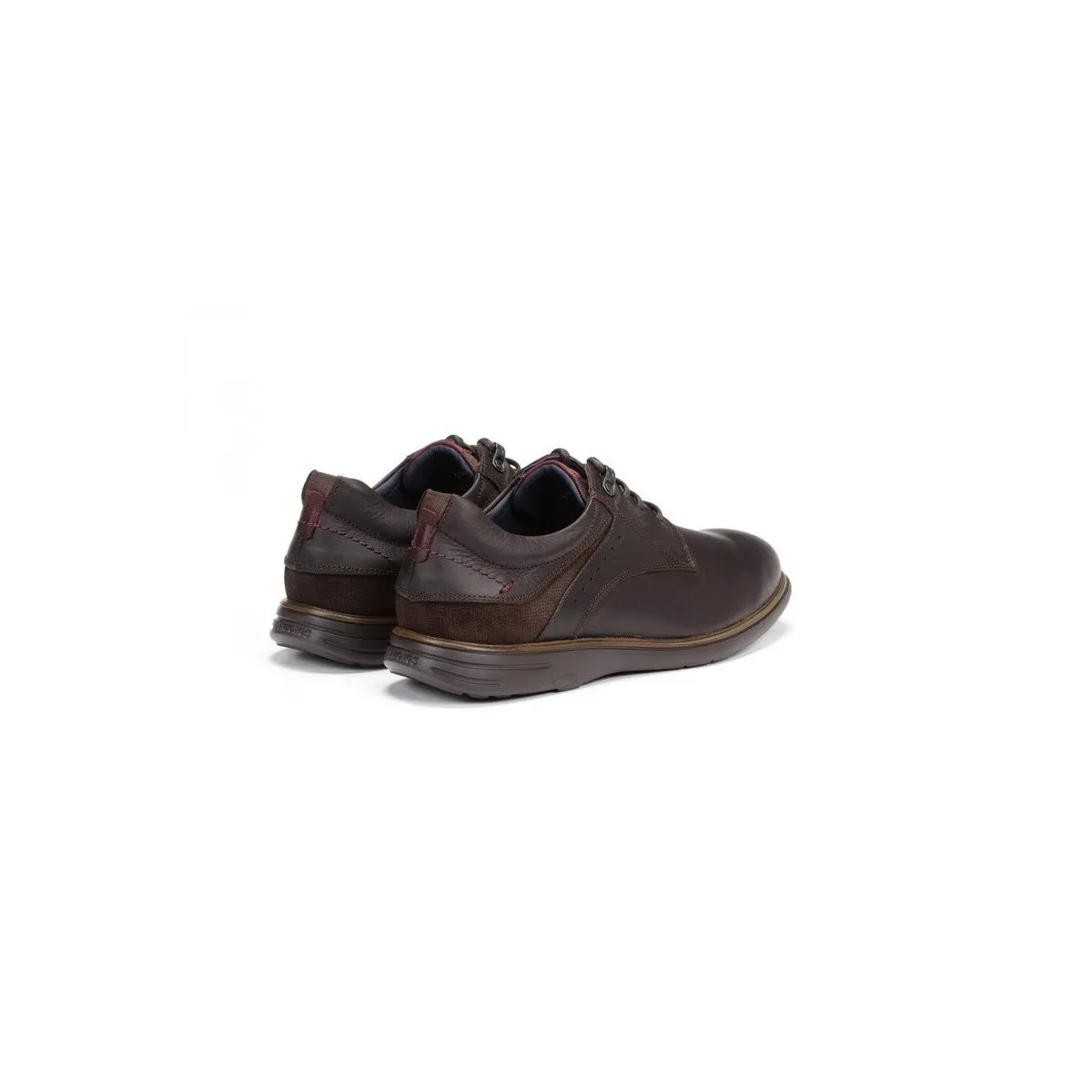 Zapatos Fluchos Ligeros con cordones de hombre marrón F0335