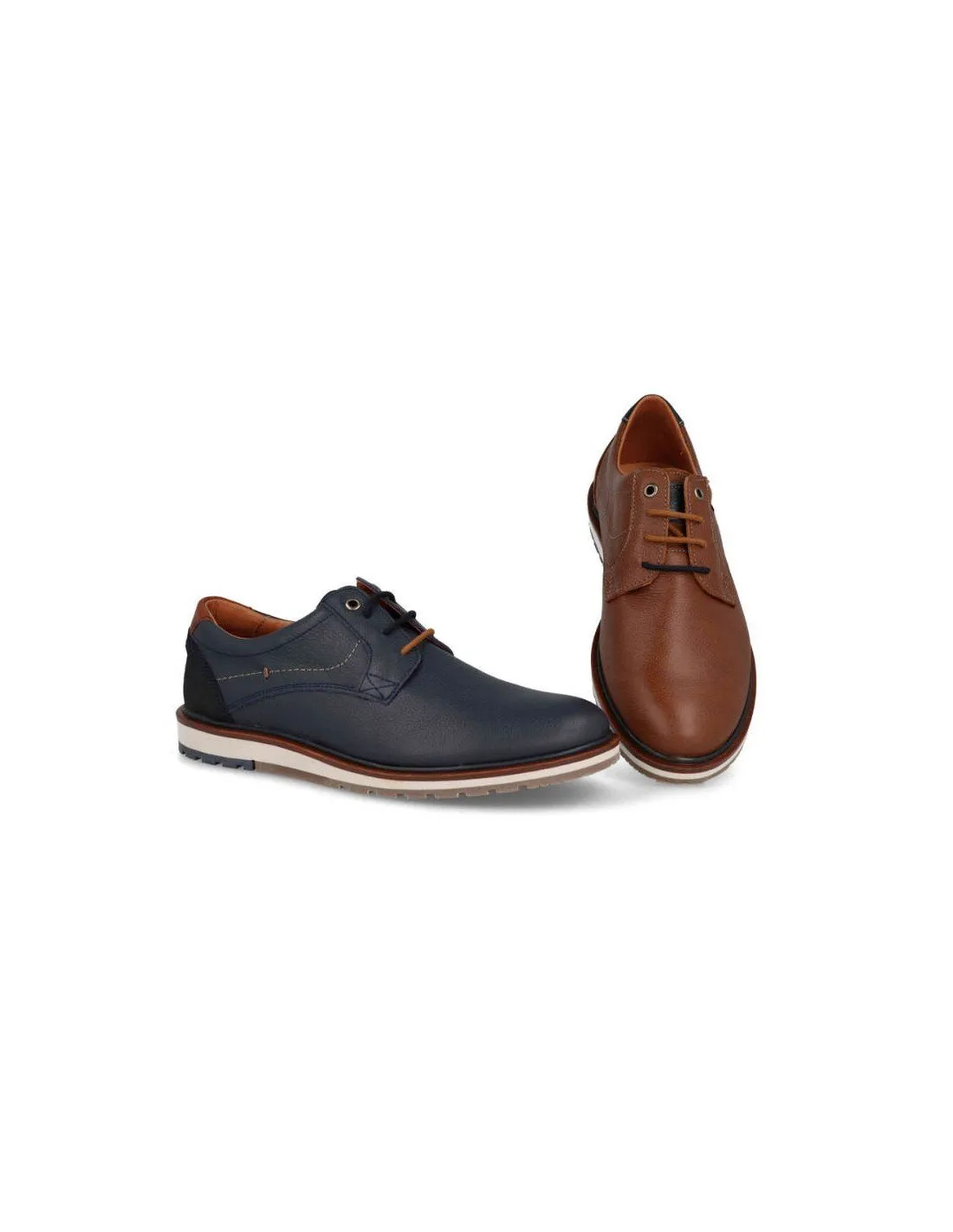 Zapatos hombre casual piel