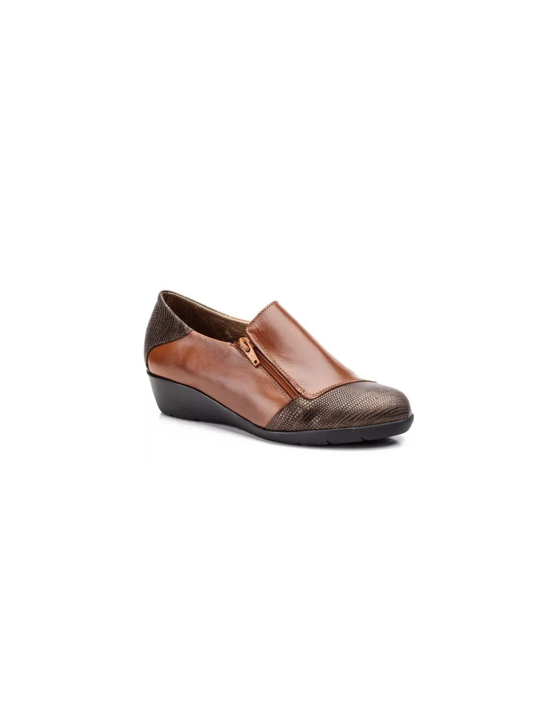 Zapatos Mujer Cómodos Cremallera