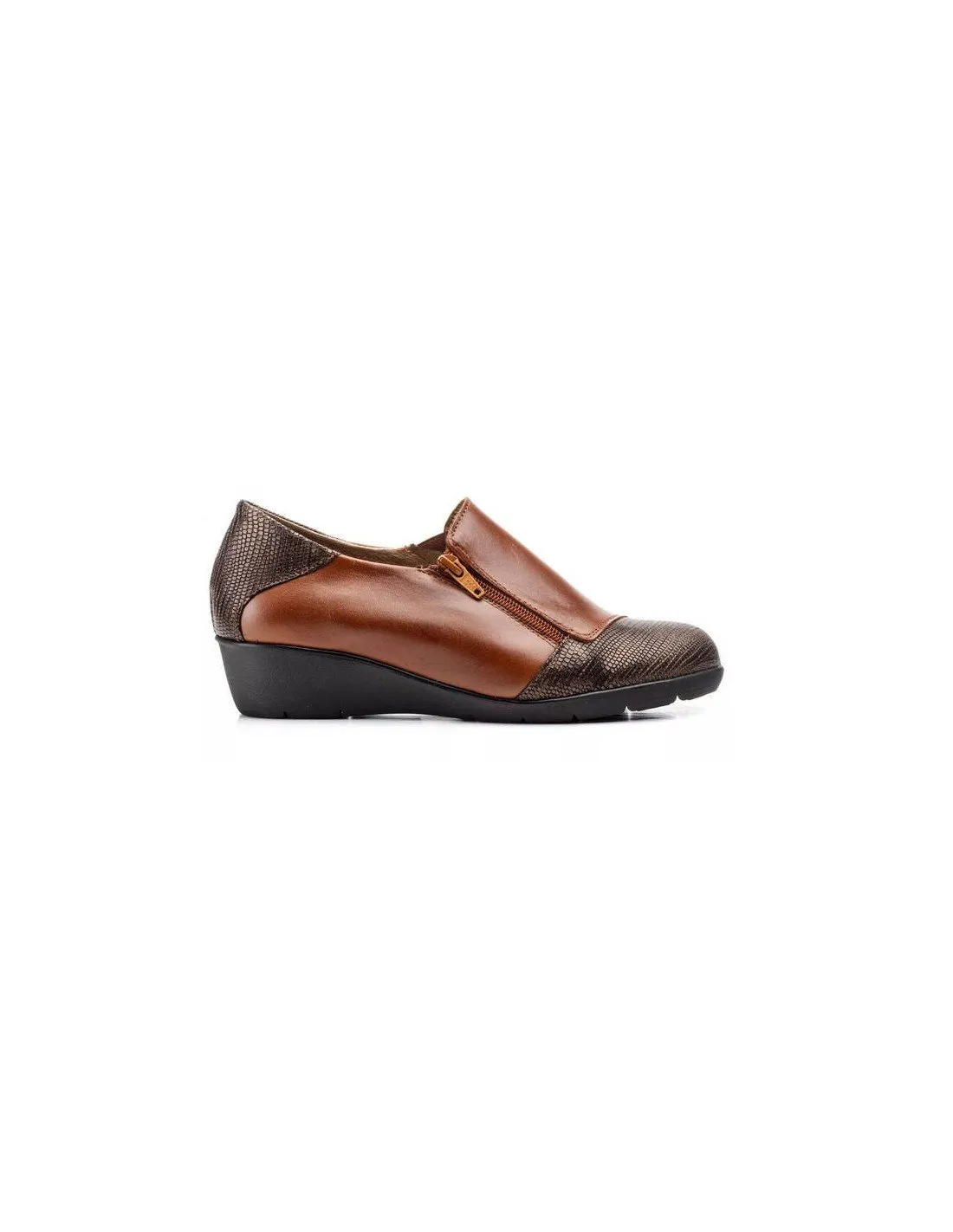 Zapatos Mujer Cómodos Cremallera