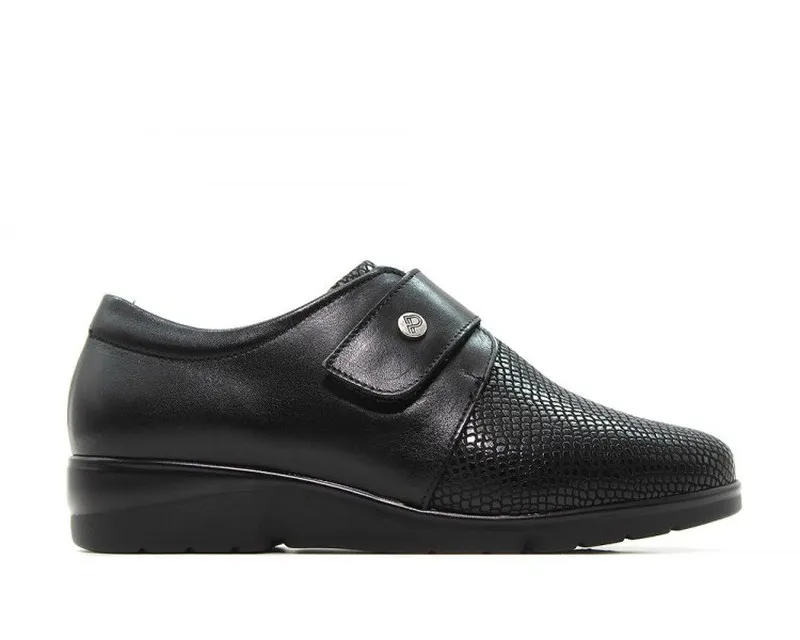 Zapatos Pitillos 5306 licra negro